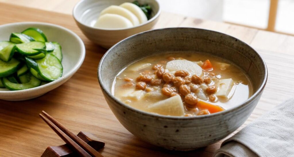 納豆汁とは山形に伝わる郷土料理の特徴と基本の作り方・具材の選び方のイメージ