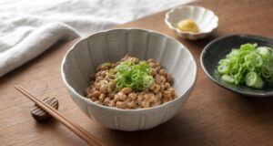 納豆そばの食べ方のイメージ
